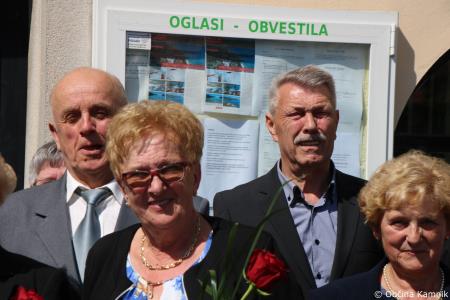 Slavnostna podelitev priznanj in cvetja diamantnim in zlatim parom (41)